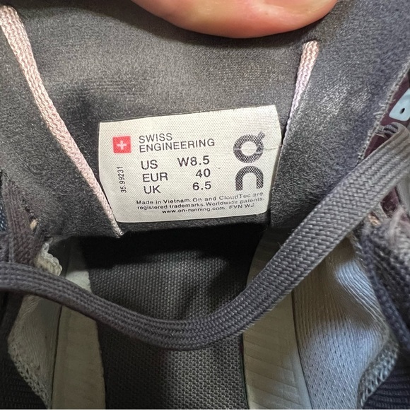 on cloud running shoes women 8.5 - Picture 6 of 6